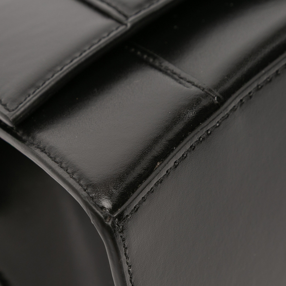 Pre-Loved Balenciaga Small Shiny Box Calfskin Hourglass Top Handle Bag - Picture 8 of 12